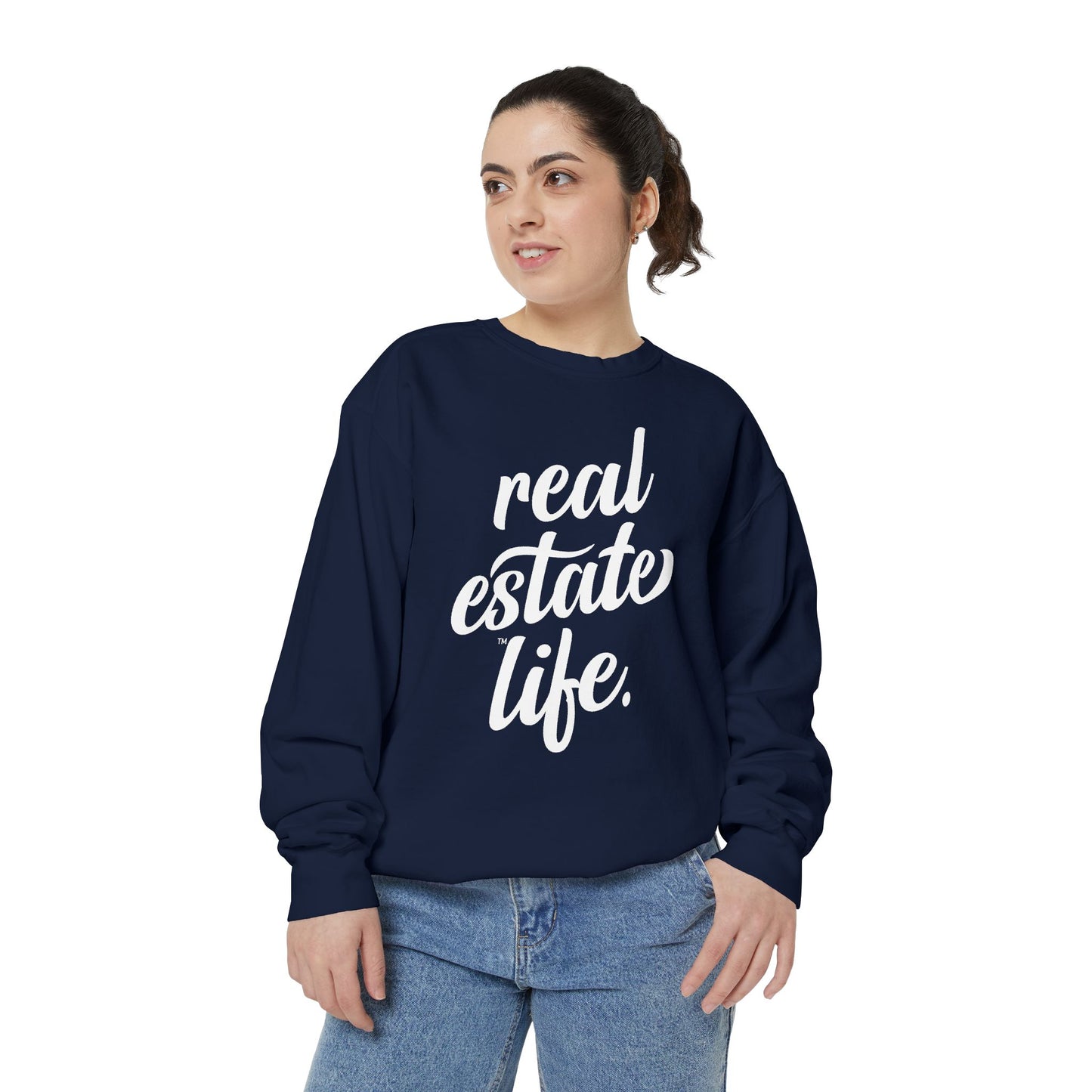 Real Estate Life Sweatshirt - Script