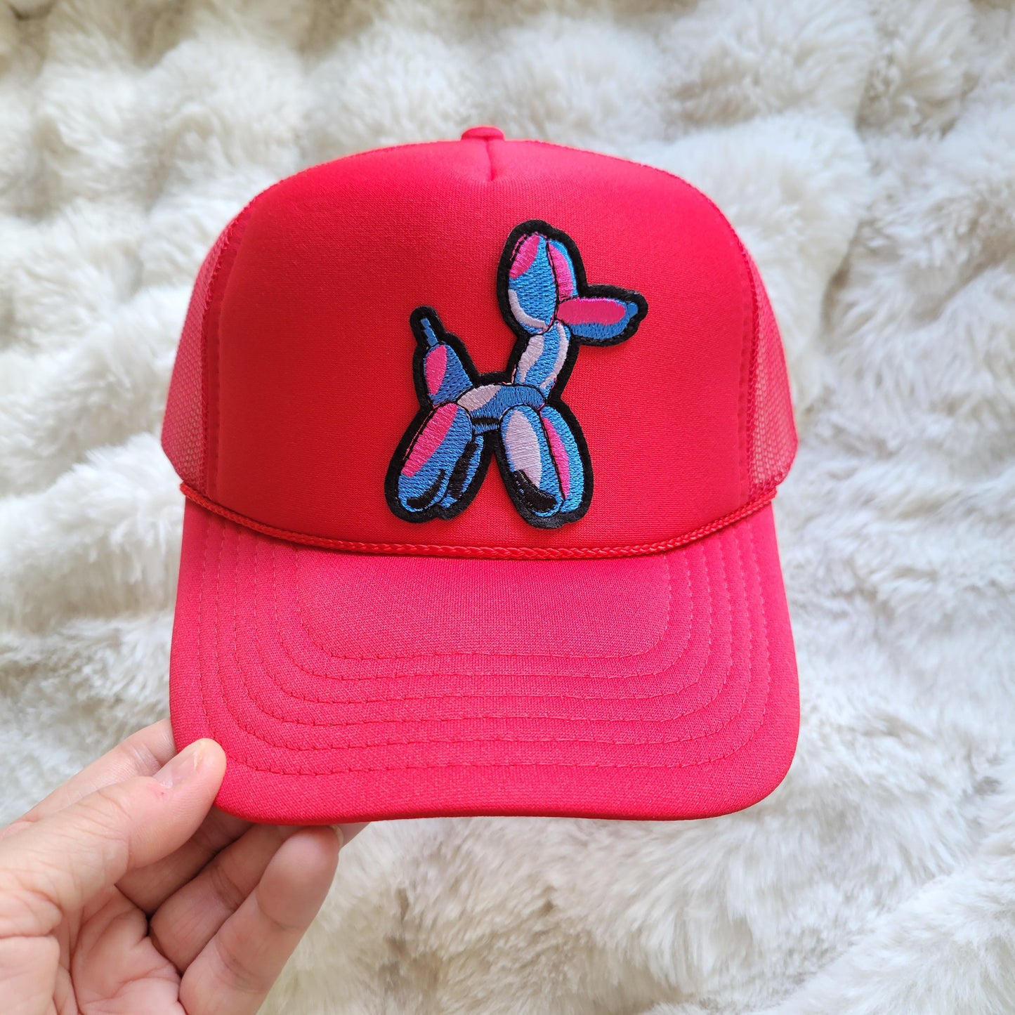 Limited Edition Foam Trucker Patch Hat – Balloon Dog