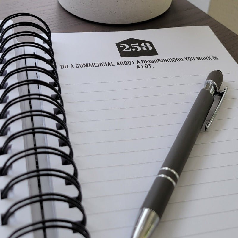 368 Real Estate Marketing Ideas, Business Tips & Manifesting Journal - All Things Real Estate