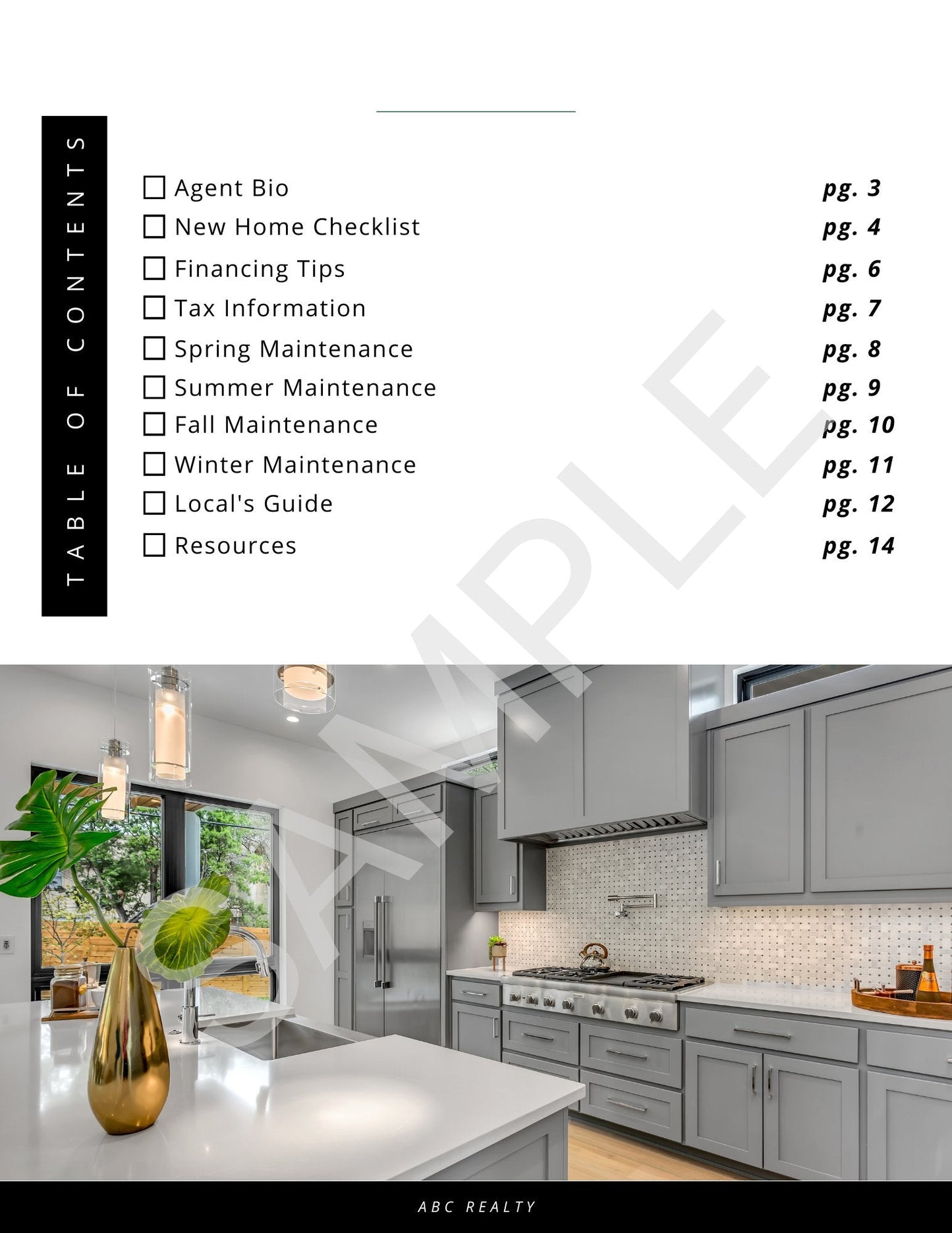 Closing Day Packet - Canva Editable Template - All Things Real Estate