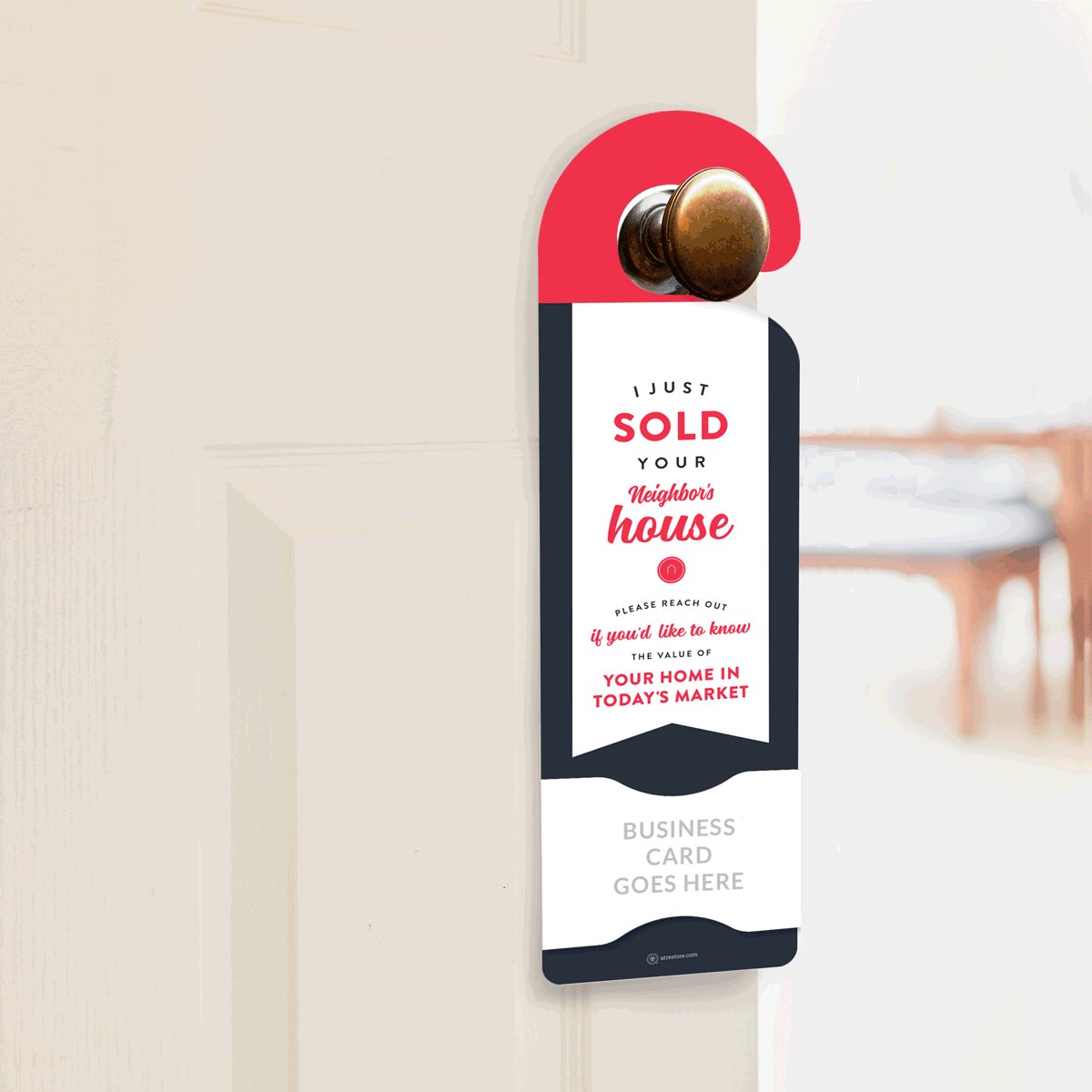 Door Hanger - Just Sold No.1 - All Things Real Estate