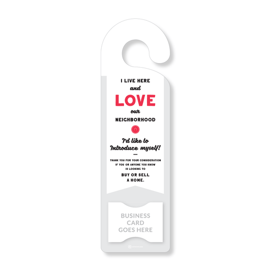 Door Hanger - Neighborhood Agent No.2 - All Things Real Estate