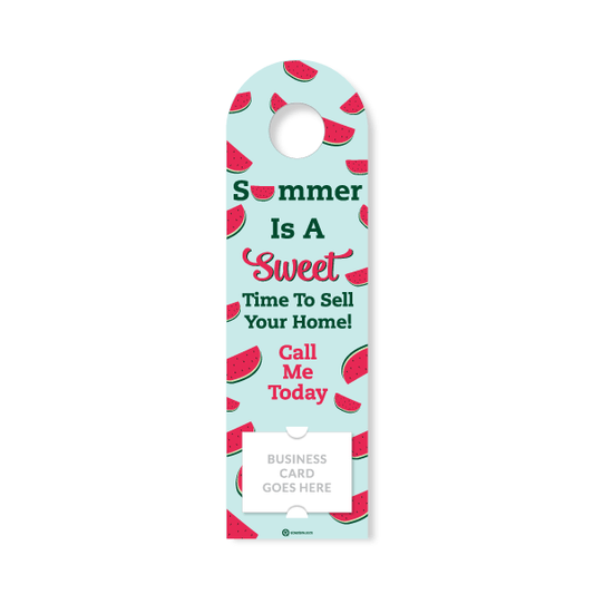 Door Hanger - Summer is a Great Time to Sell - All Things Real Estate