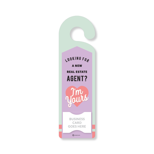 Holiday Door Hanger - Valentine - I'm Yours - All Things Real Estate