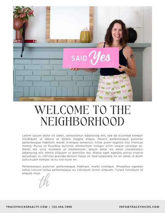 Local Guide for New Homeowners - Style No.1 - Canva Editable Template - All Things Real Estate