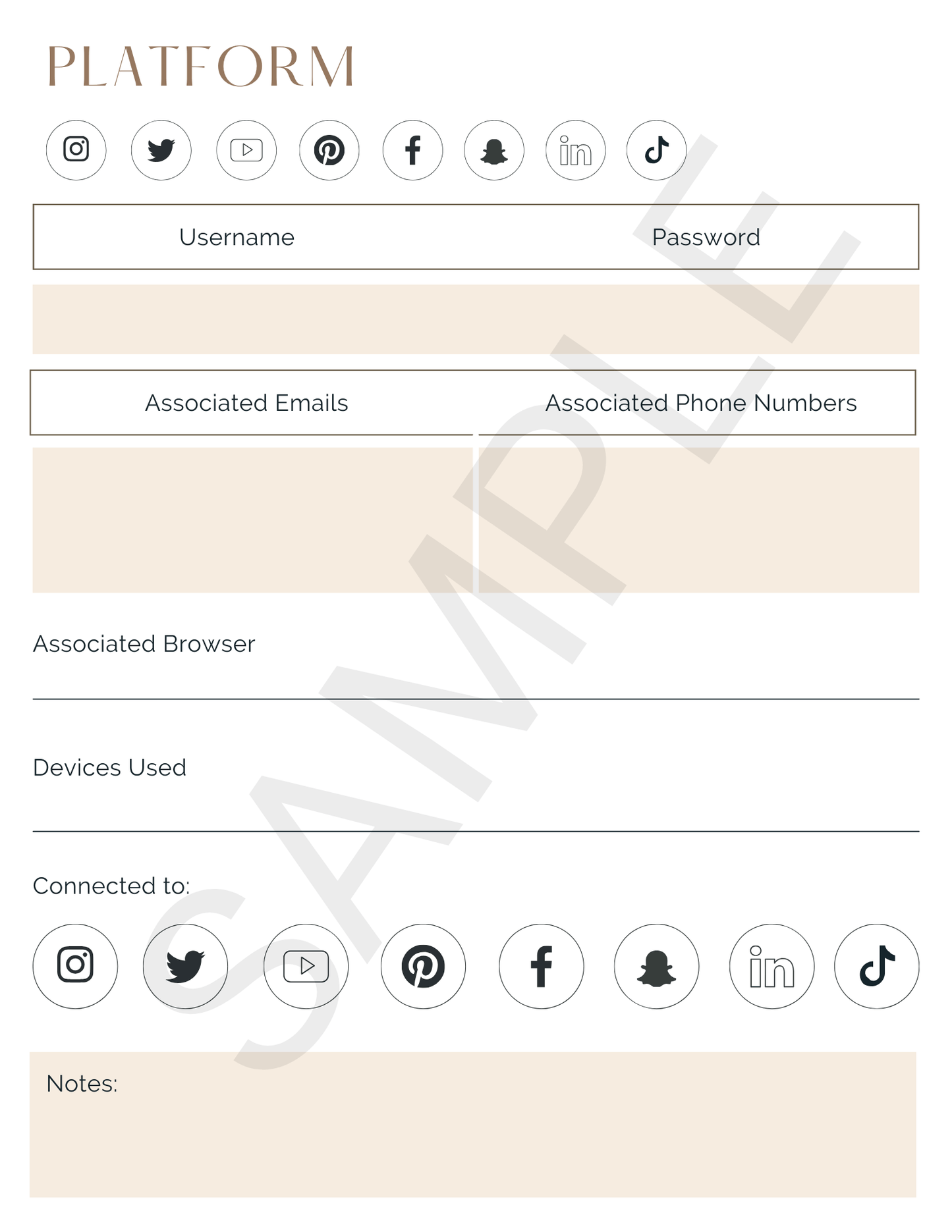 Marketing Planner - Canva Template & Printable - All Things Real Estate