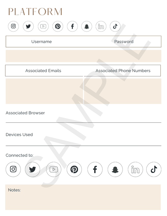 Marketing Planner - Canva Template & Printable - All Things Real Estate
