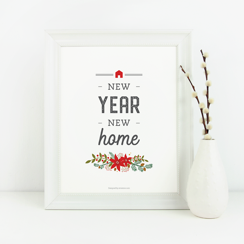 New Year New Home - Downloadable from All Things Real Estate Store