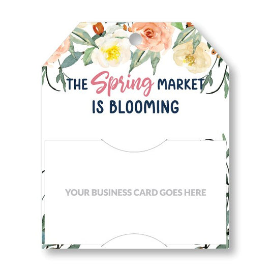Pop-By Gift Tags - The Spring Market is Blooming - All Things Real Estate