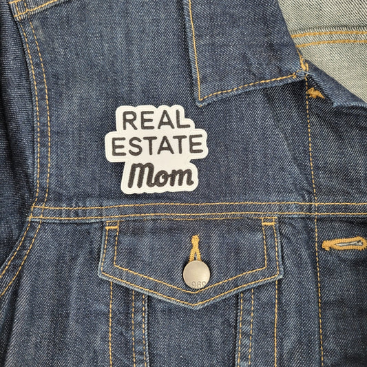 Real Estate Kid Mom Iron or Sew On Patch - All Things Real Estate