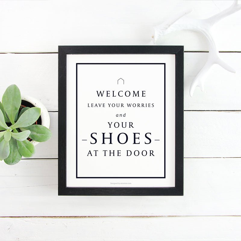 Shoe Sign No.4 - Downloadable - All Things Real Estate