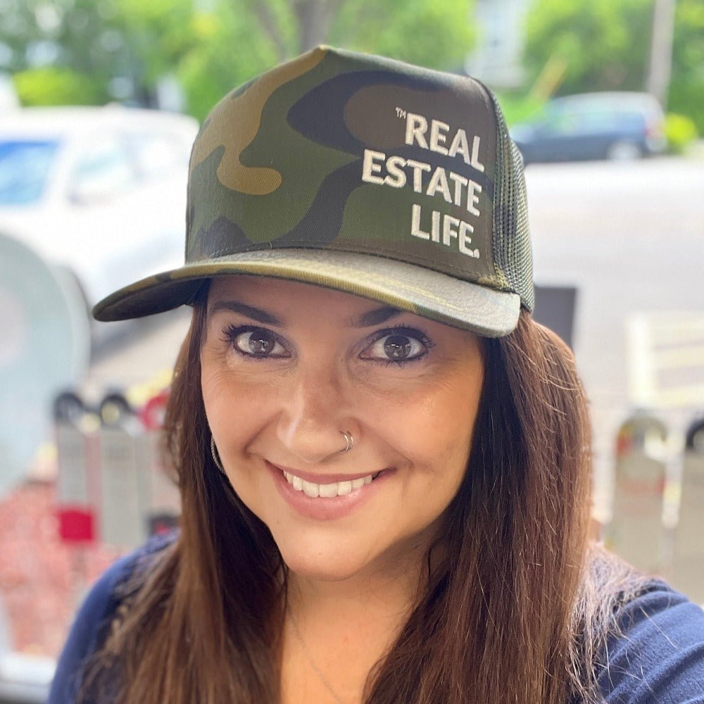 Trucker Hat - Real Estate Life.™ - Camo - All Things Real Estate