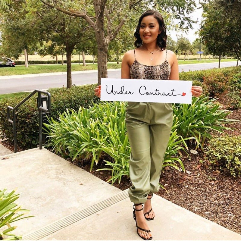 Under Contract - Cursive - All Things Real Estate