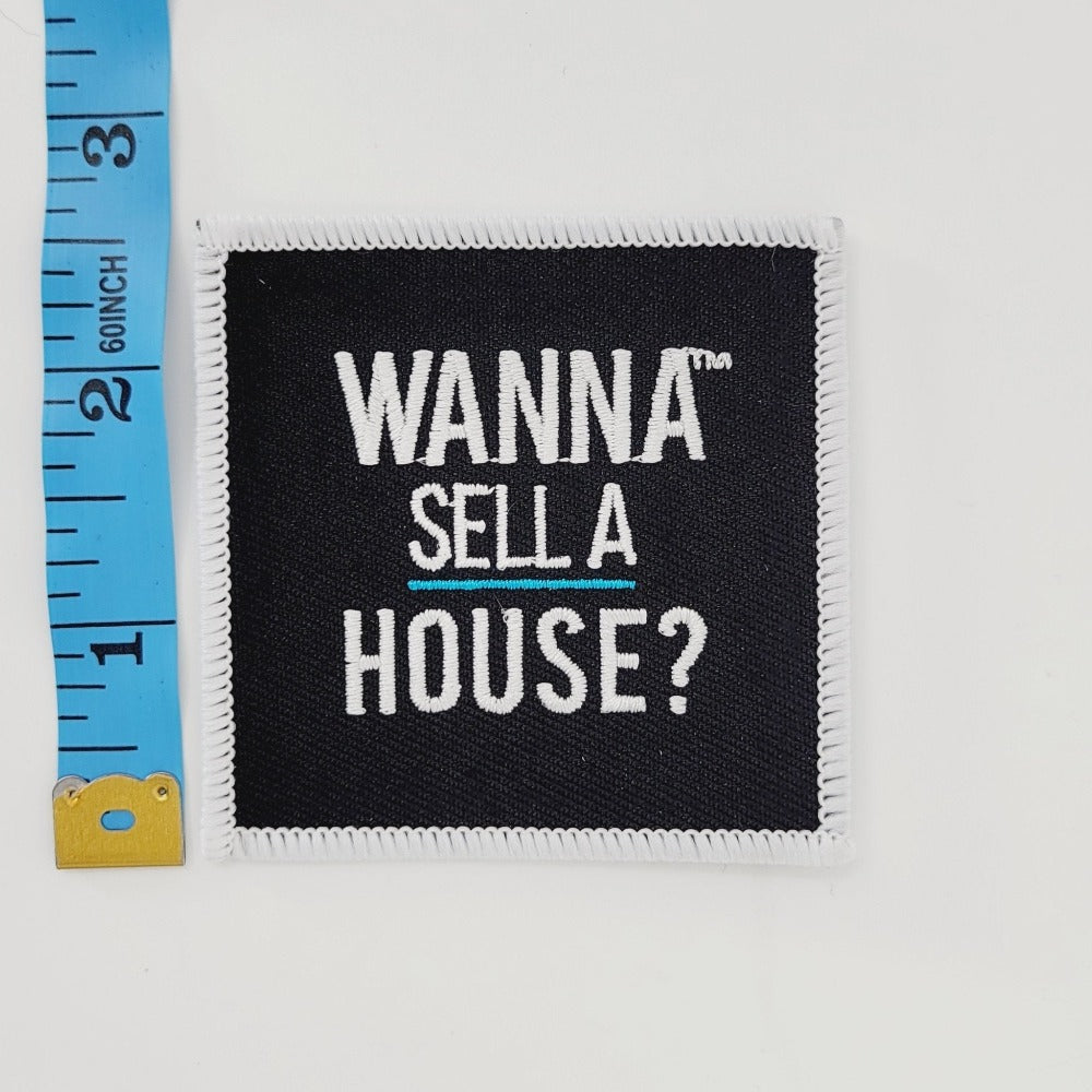 Wanna Sell a House? Iron or Sew On Patch - All Things Real Estate