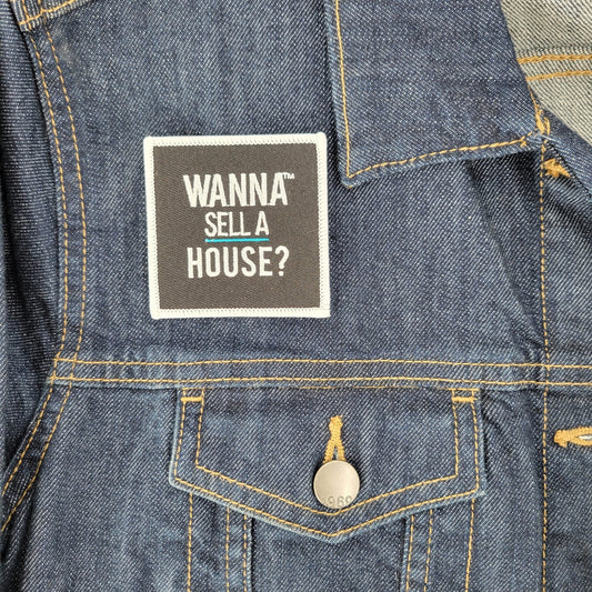 Wanna Sell a House? Iron or Sew On Patch - All Things Real Estate
