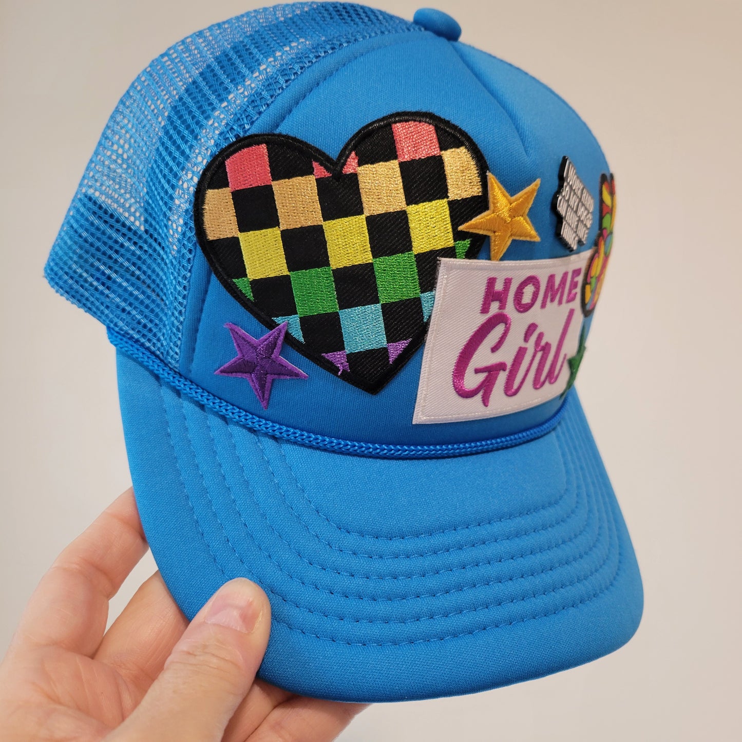 Patch Vibes Foam Trucker Hat – “Home Girl” Edition