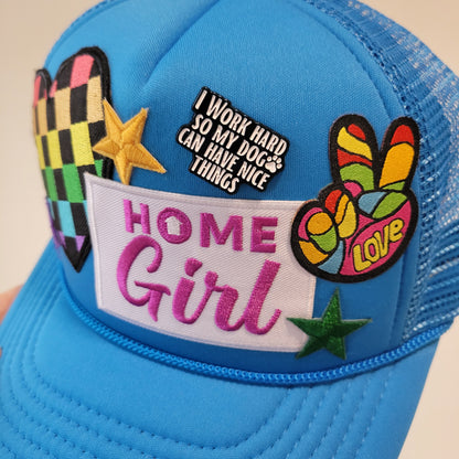 Patch Vibes Foam Trucker Hat – “Home Girl” Edition