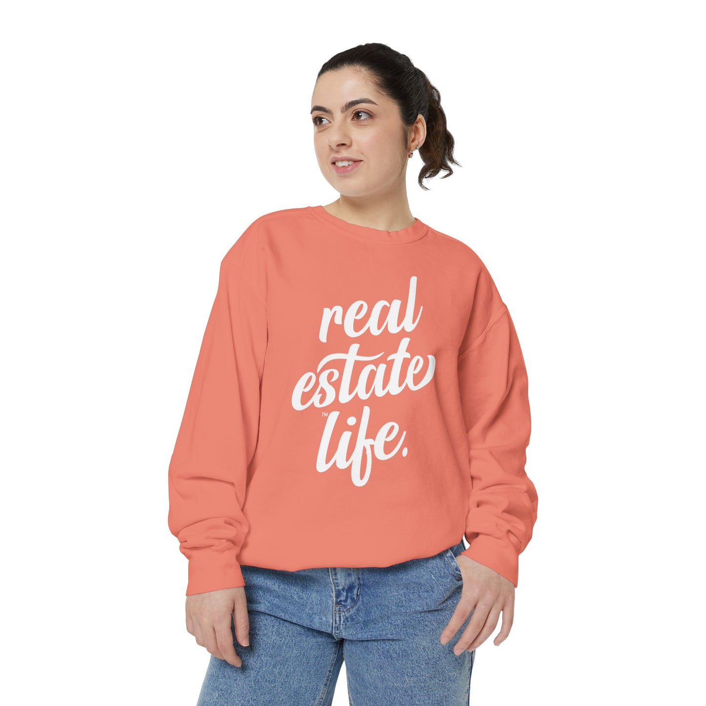 Real Estate Life Sweatshirt - Script