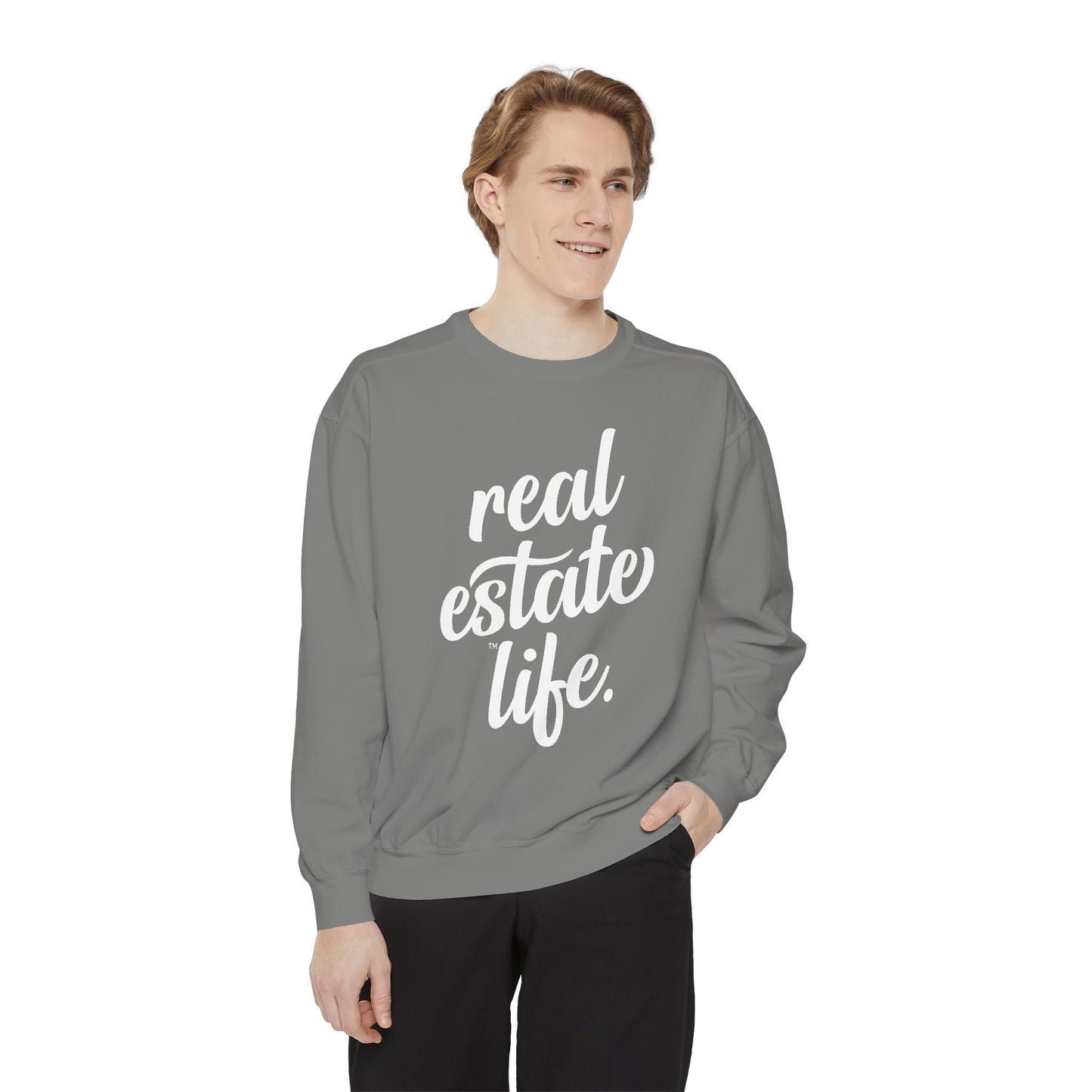 Real Estate Life Sweatshirt - Script