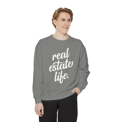 Real Estate Life Sweatshirt - Script