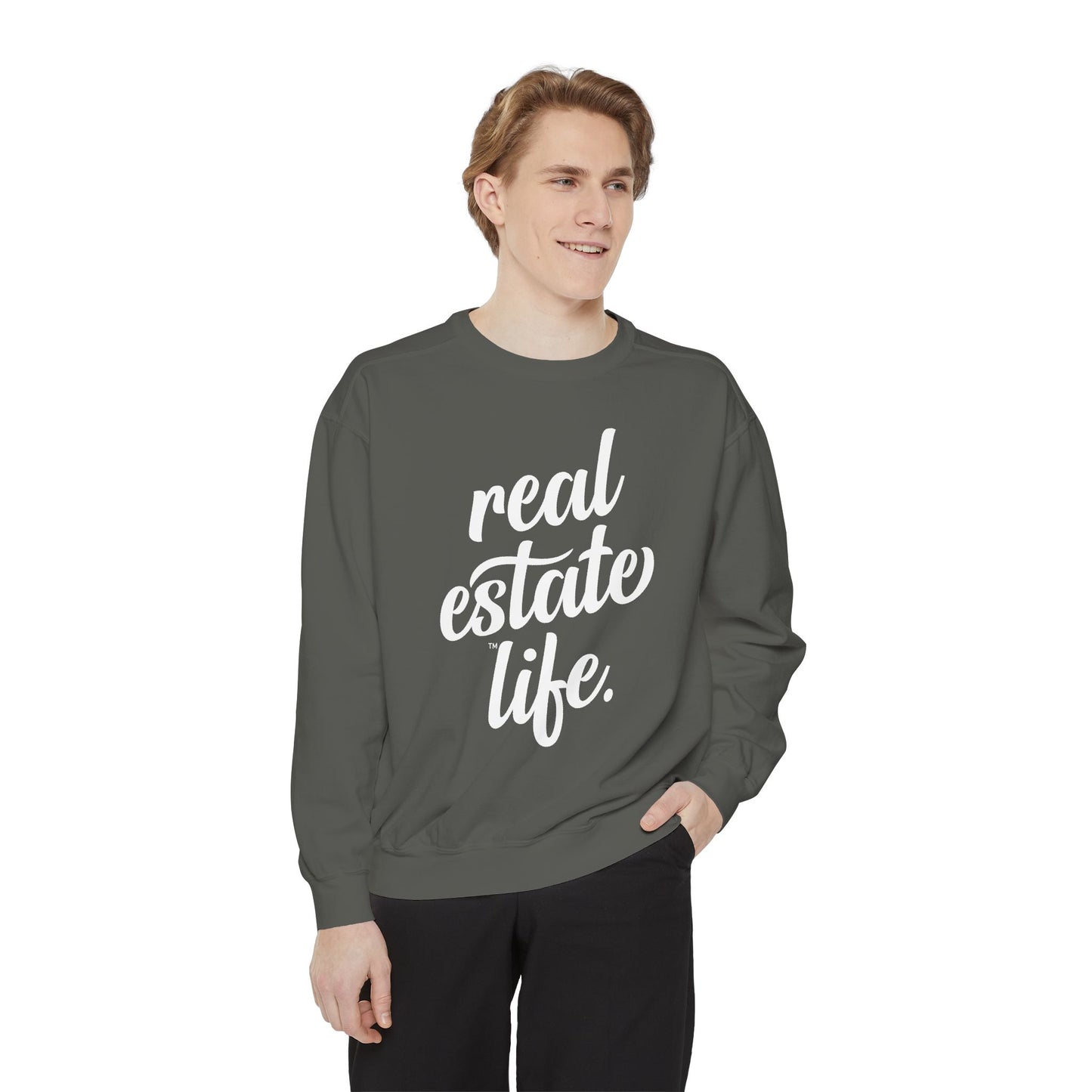 Real Estate Life Sweatshirt - Script