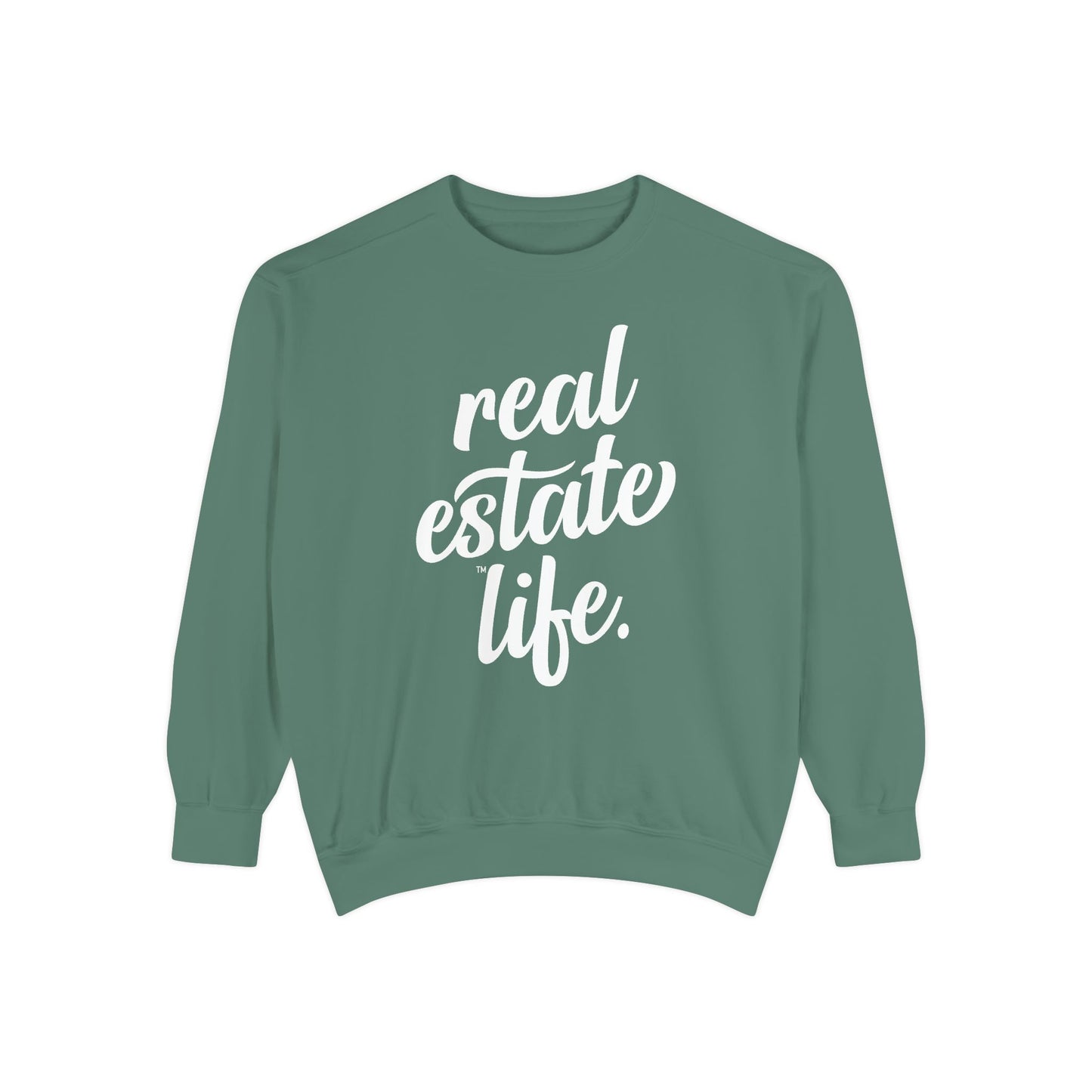 Real Estate Life Sweatshirt - Script