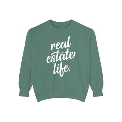 Real Estate Life Sweatshirt - Script