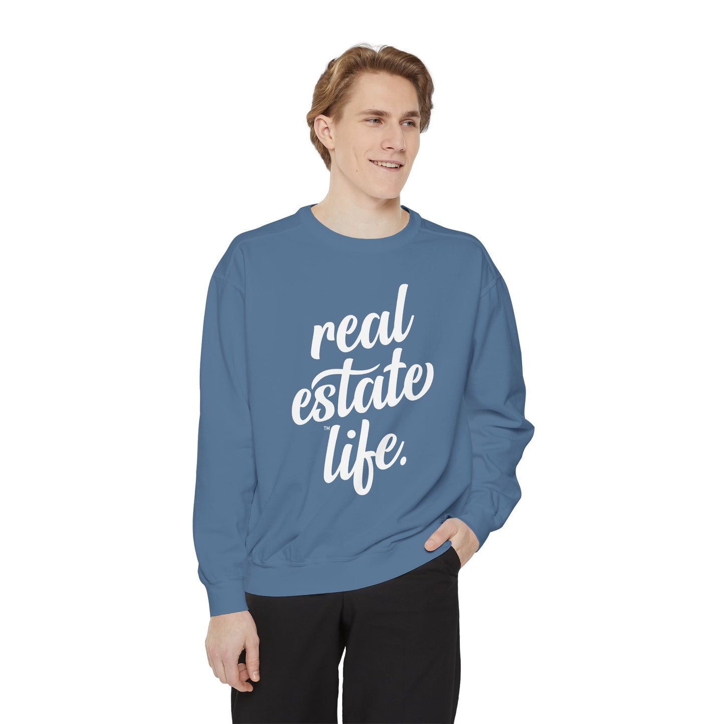 Real Estate Life Sweatshirt - Script