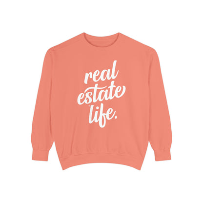 Real Estate Life Sweatshirt - Script