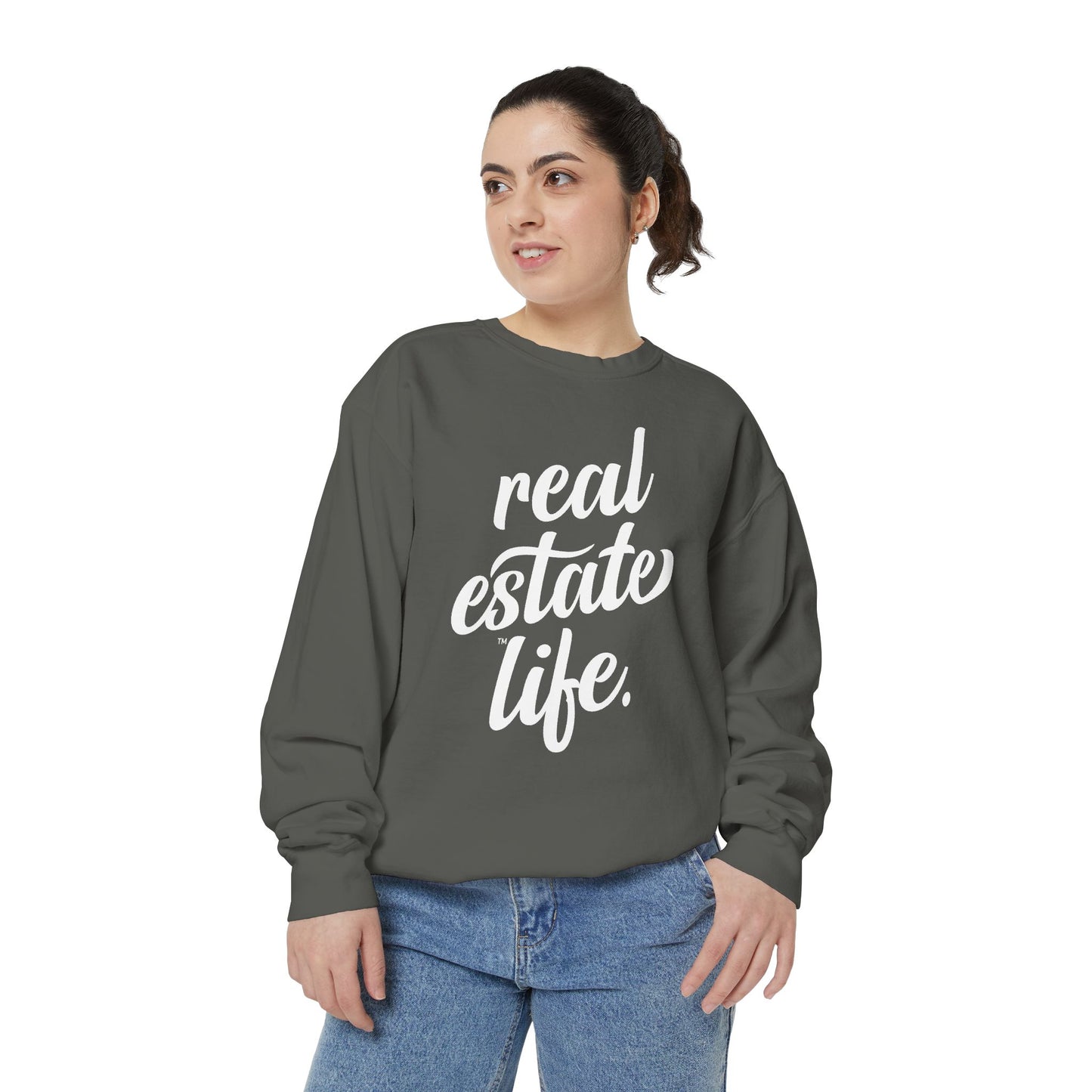 Real Estate Life Sweatshirt - Script