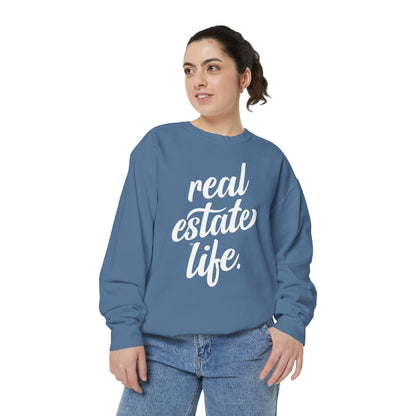 Real Estate Life Sweatshirt - Script