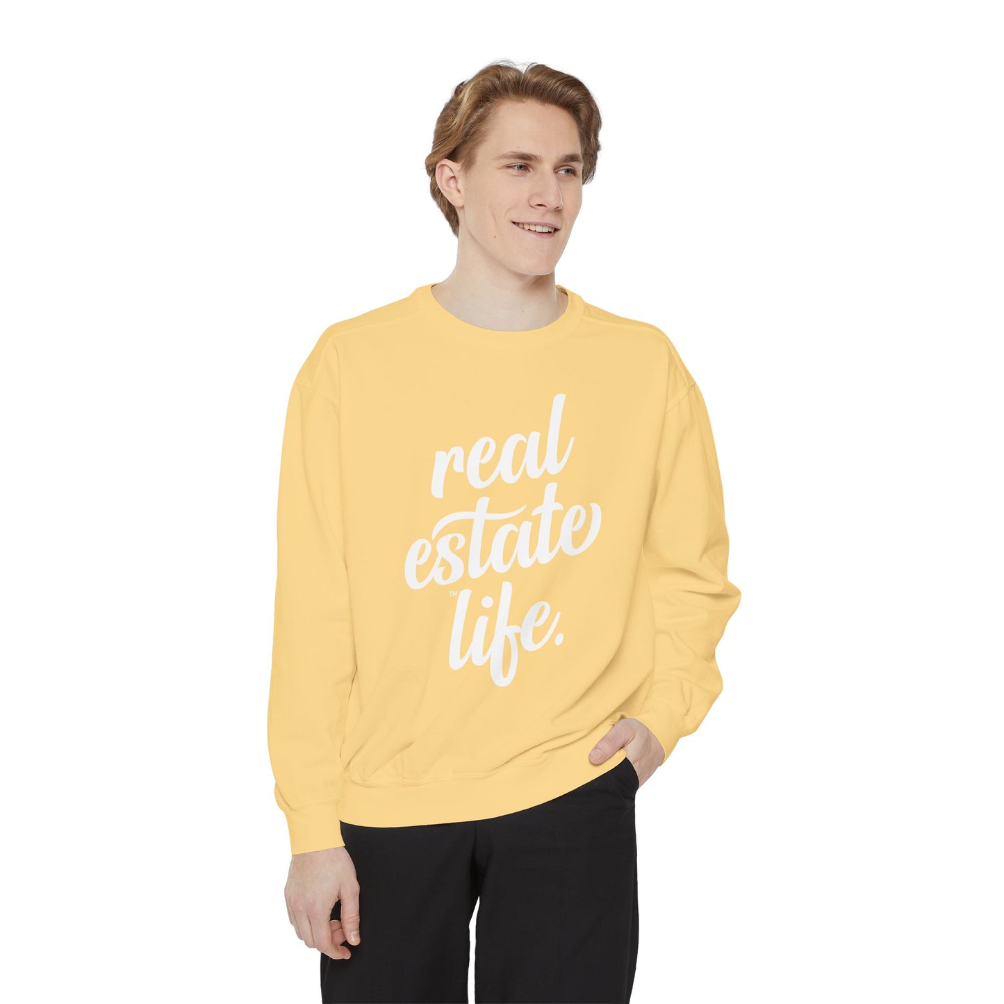 Real Estate Life Sweatshirt - Script