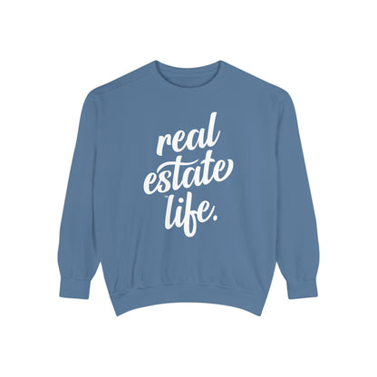 Real Estate Life Sweatshirt - Script