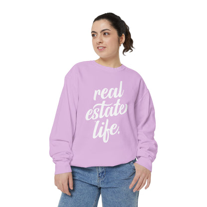 Real Estate Life Sweatshirt - Script