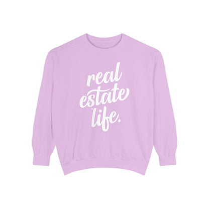 Real Estate Life Sweatshirt - Script