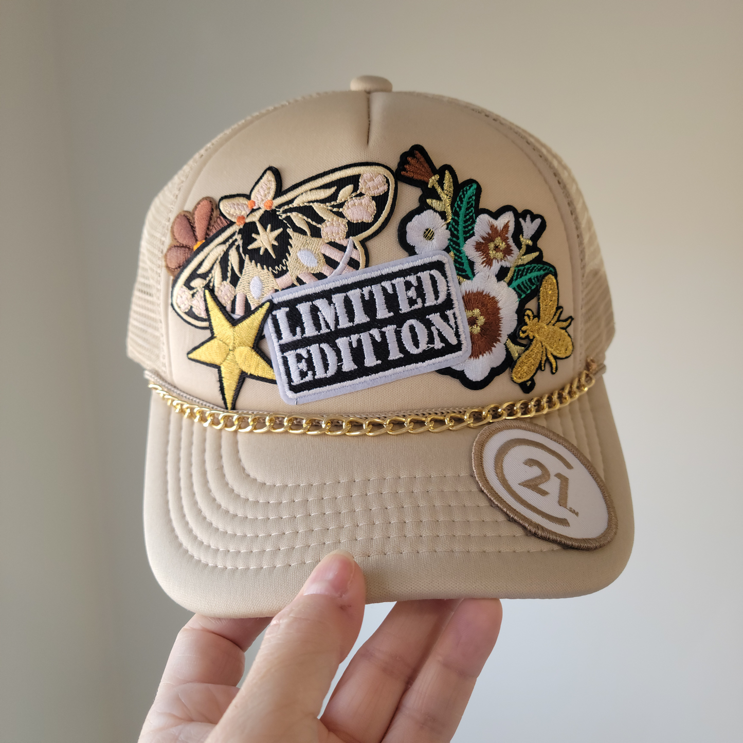 Limited Edition Foam Trucker Patch Hat - “Star and Flowers” for Century 21 Agents