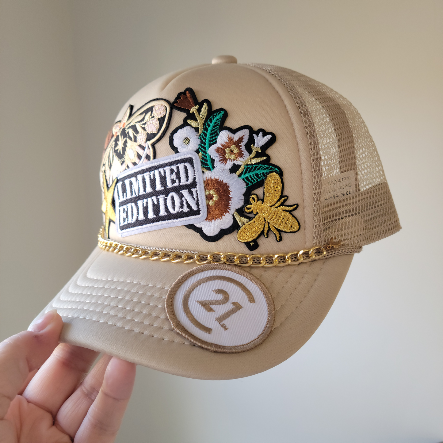 Limited Edition Foam Trucker Patch Hat - “Star and Flowers” for Century 21 Agents