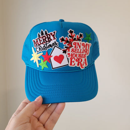 Limited Edition Foam Trucker Patch Hat – Merry Christmas, Selling Houses Era, Stars + Holiday House Patch