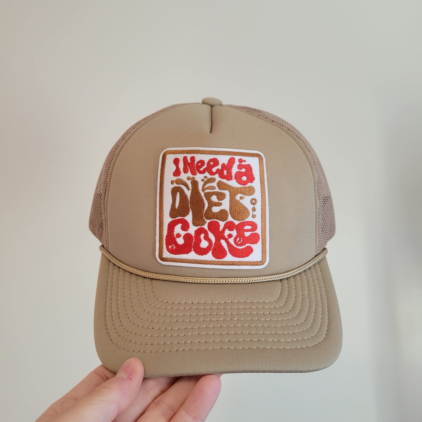 Limited Edition Foam Trucker Patch Hat – I Need a Diet Coke