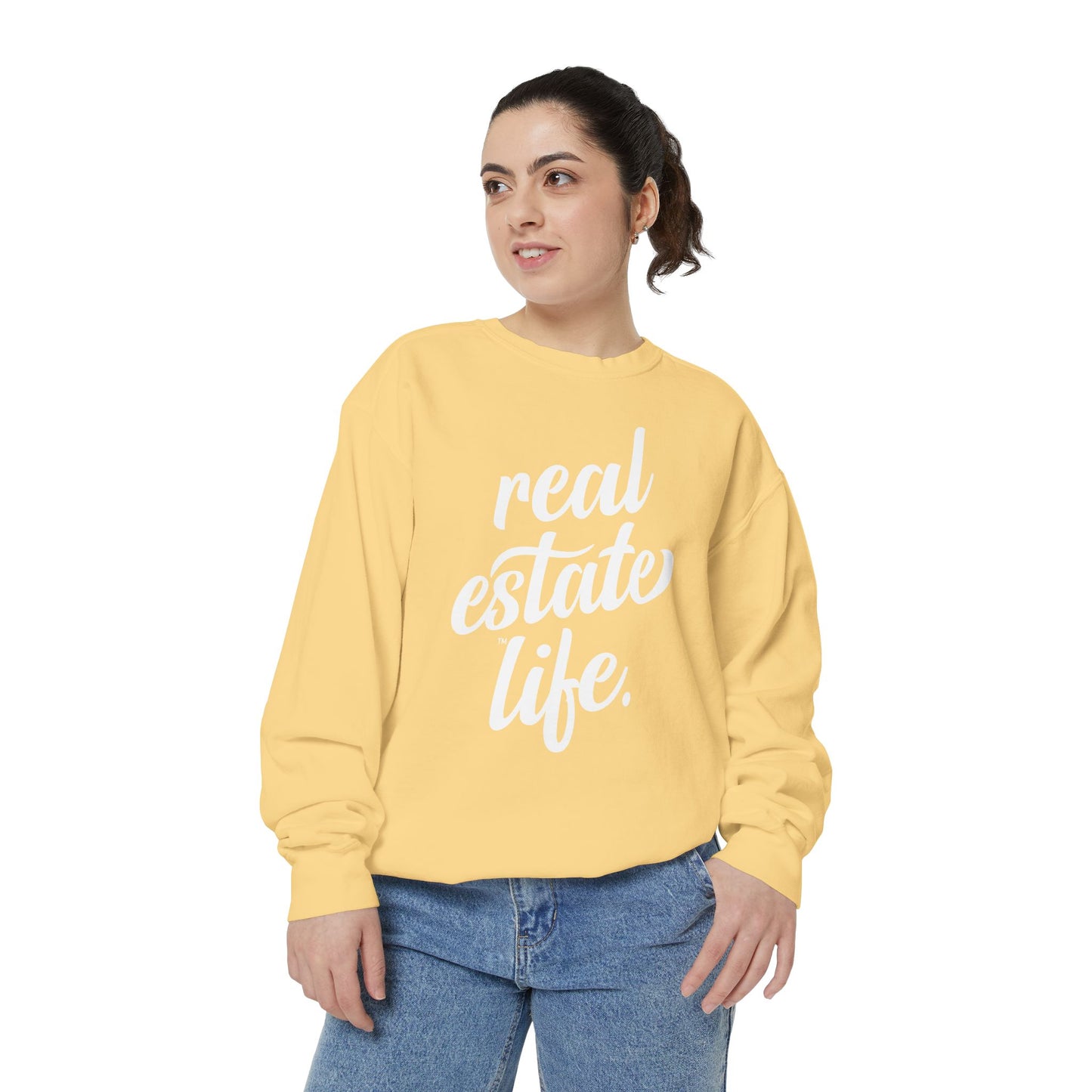 Real Estate Life Sweatshirt - Script