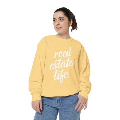 Real Estate Life Sweatshirt - Script