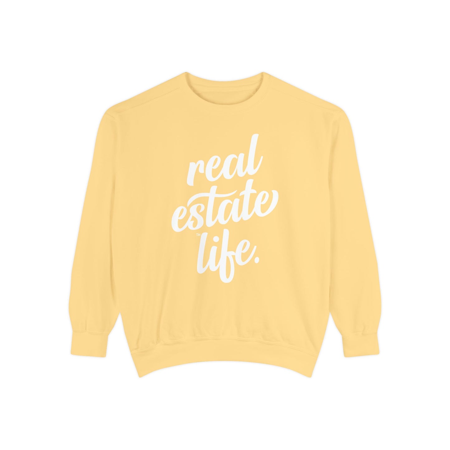 Real Estate Life Sweatshirt - Script