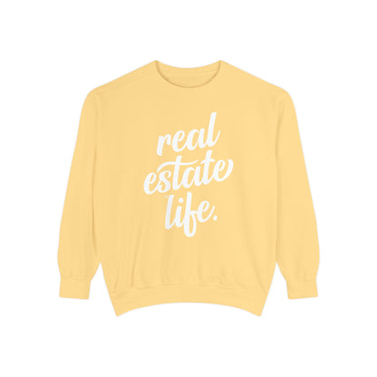 Real Estate Life Sweatshirt - Script