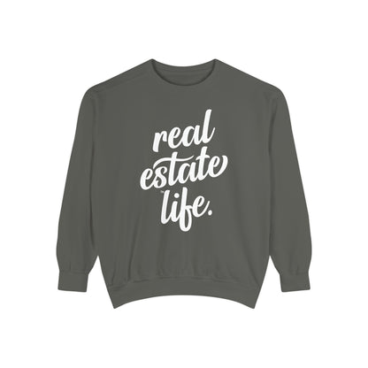 Real Estate Life Sweatshirt - Script