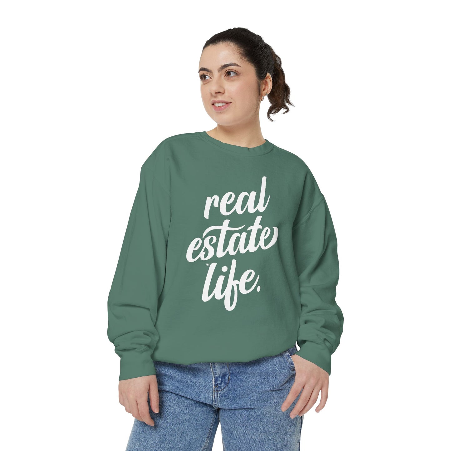 Real Estate Life Sweatshirt - Script