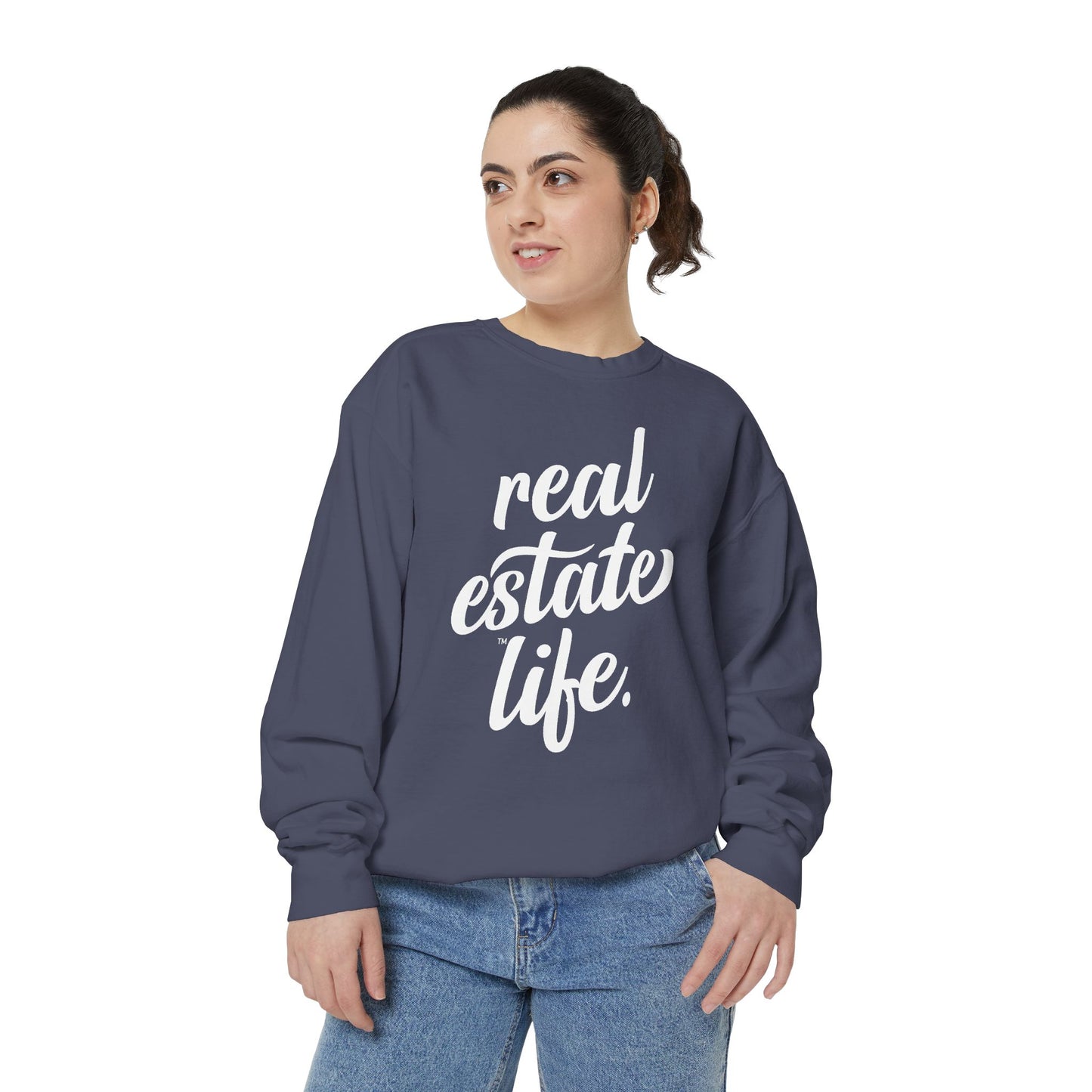 Real Estate Life Sweatshirt - Script