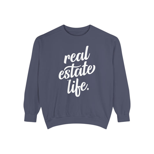 Real Estate Life Sweatshirt - Script