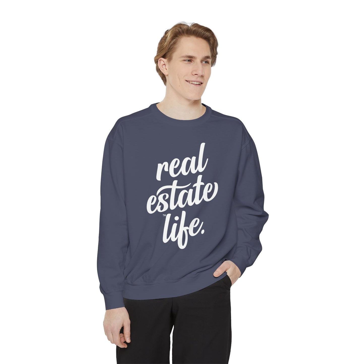 Real Estate Life Sweatshirt - Script