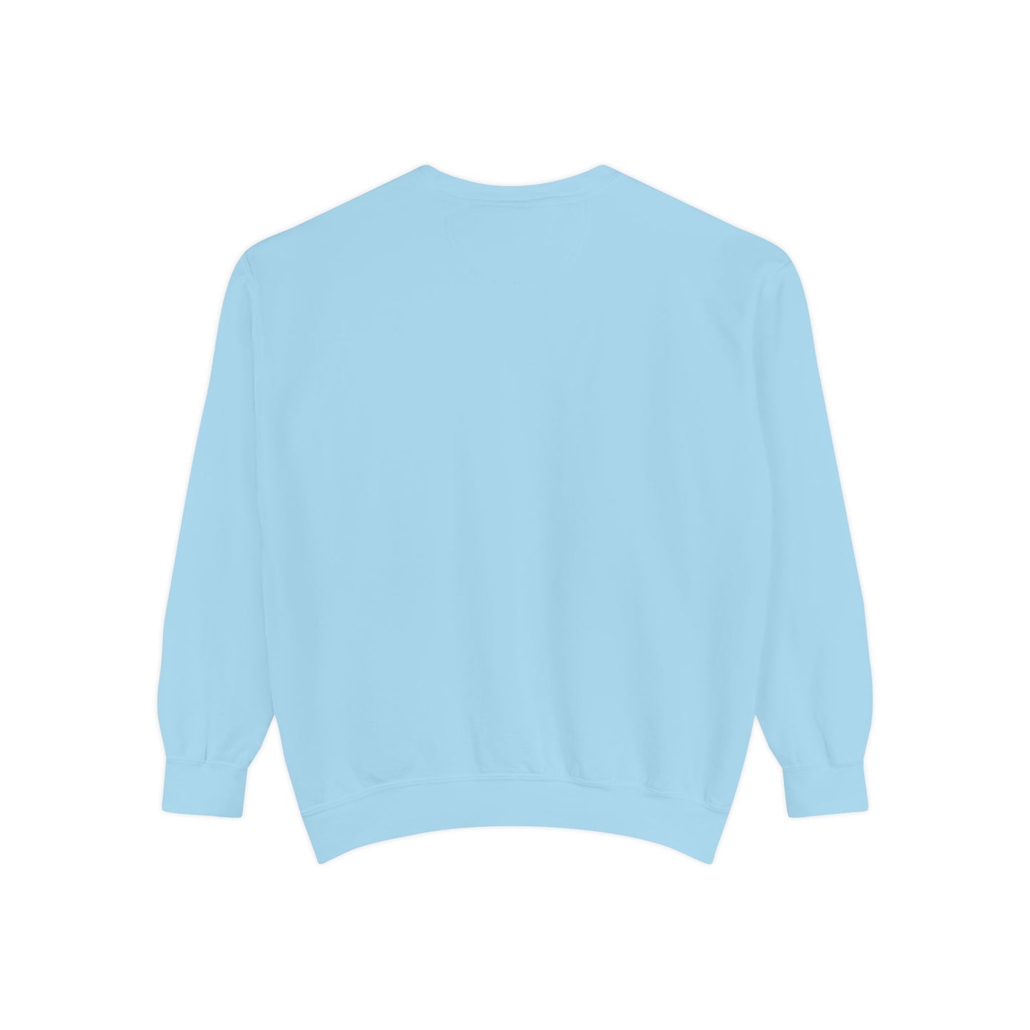 Real Estate Darling - Comfort Colors Sweatshirt - White Text White Heart