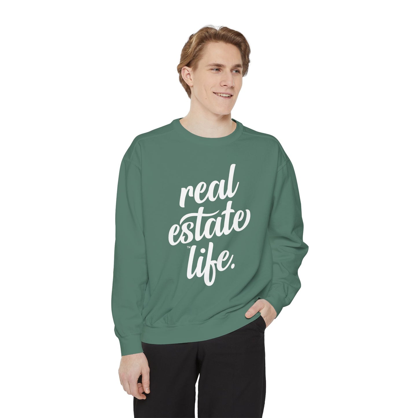 Real Estate Life Sweatshirt - Script